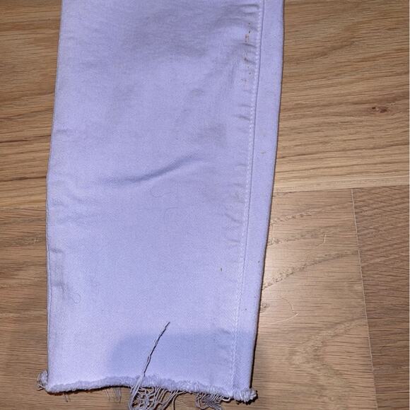 FRAME Le High Skinny Raw Edge Jeans Lavender 26 - Picture 12 of 12